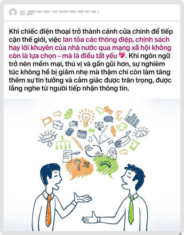 Khi “người nhà nước” nói chuyện bằng ngôn ngữ Gen Z- Ảnh 2.