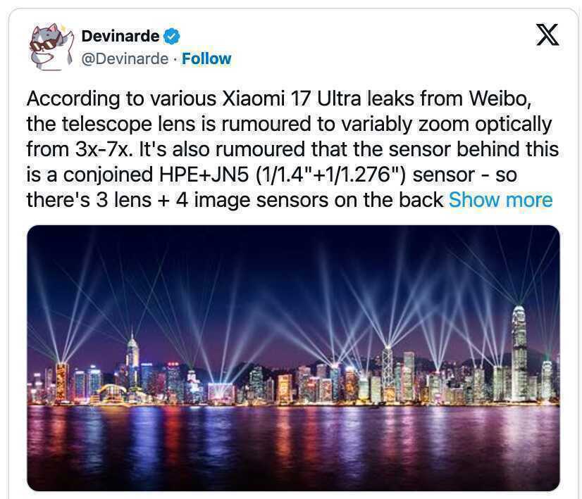 Xiaomi 17 Ultra sẽ ra mắt cuối năm nay, có 4 camera, zoom quang 200MP, thêm mô đun nam châm gắn ống kính ngoài