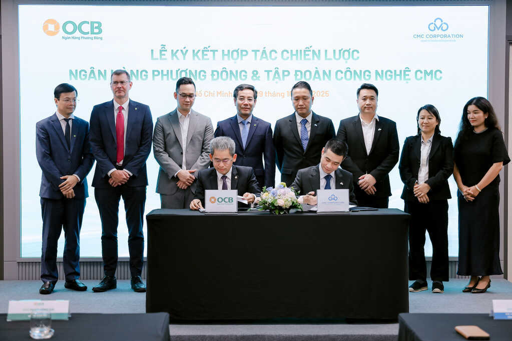 OCB ký kết hợp tác chiến lược cùng Tập đoàn Công nghệ CMC