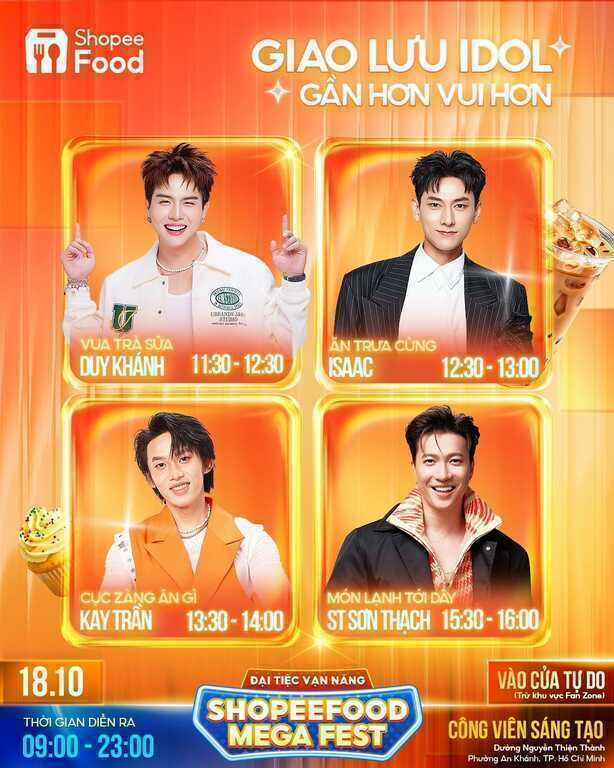 Tất tần tật bí kíp ăn ngon, chơi vui cả ngày tại Đại Tiệc Vạn Năng - ShopeeFood Mega Fest- Ảnh 4. Tất tần tật bí kíp ăn ngon, chơi vui cả ngày tại Đại Tiệc Vạn Năng - ShopeeFood Mega Fest- Ảnh 4.