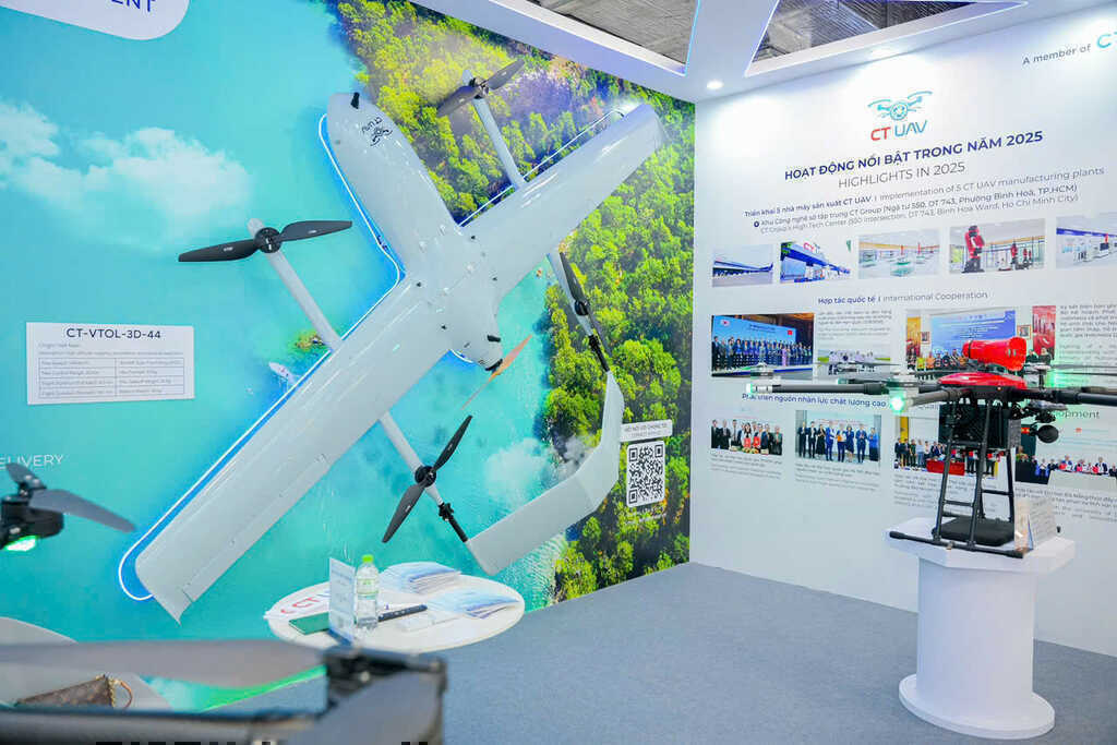 Doanh nghiệp Việt trình làng 3 mẫu UAV 