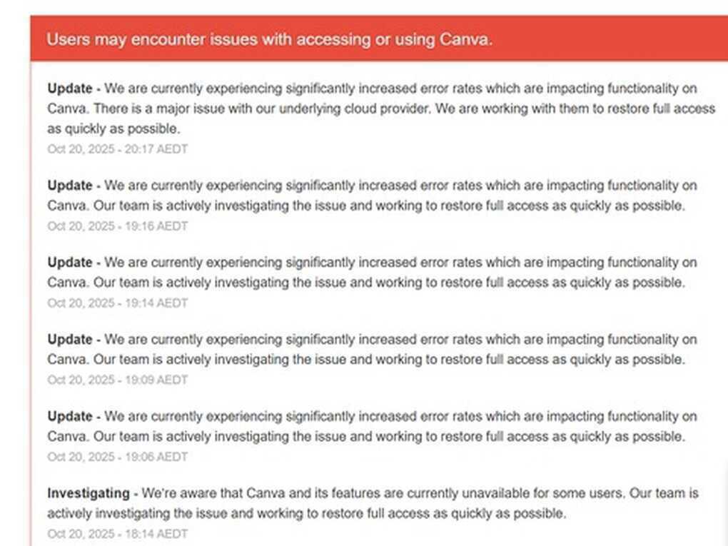 Canva “đứng hình” giữa cao điểm thiết kế 20/10, người dùng kêu trời - 2