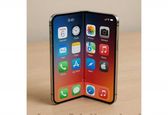 iPhone gập trễ hẹn- Ảnh 1. iPhone gập trễ hẹn- Ảnh 1.