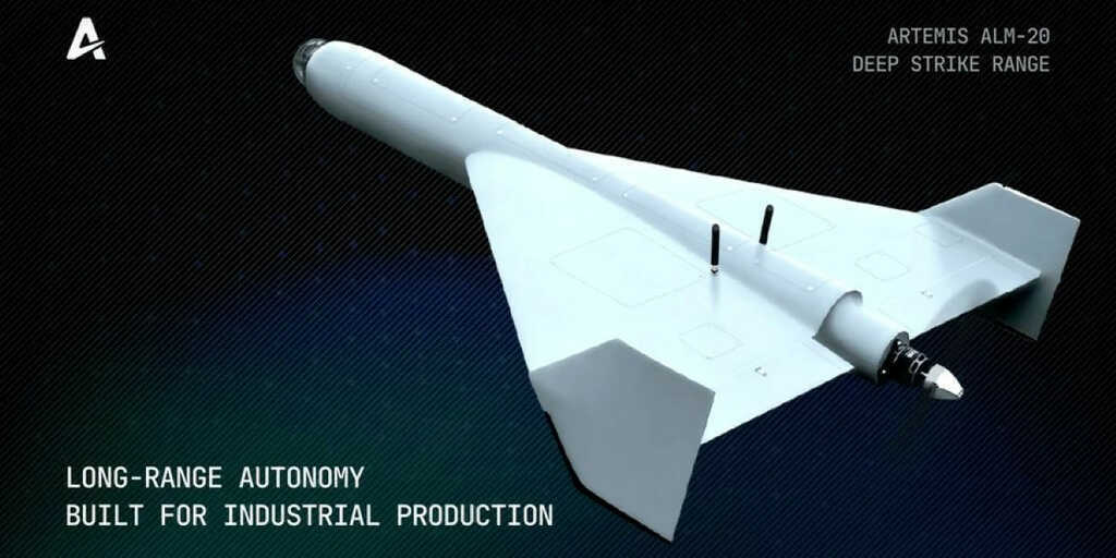 UAV Artemis ALM-20 Mỹ-Ukraine tầm bay 1.600km, tích hợp AI, thay đổi cán cân xung đột Nga-Ukraine