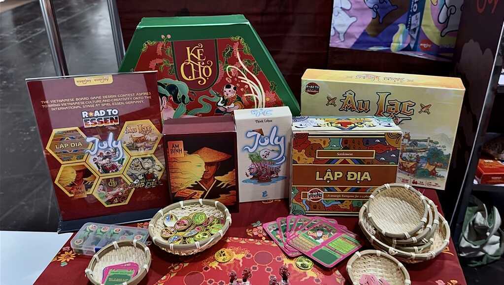 Everjoy Publishing tại SPIEL Essen 2025: Hành trình văn hoá Việt Nam giữa ngành board game thế giới- Ảnh 3. Everjoy Publishing tại SPIEL Essen 2025: Hành trình văn hoá Việt Nam giữa ngành board game thế giới- Ảnh 3.