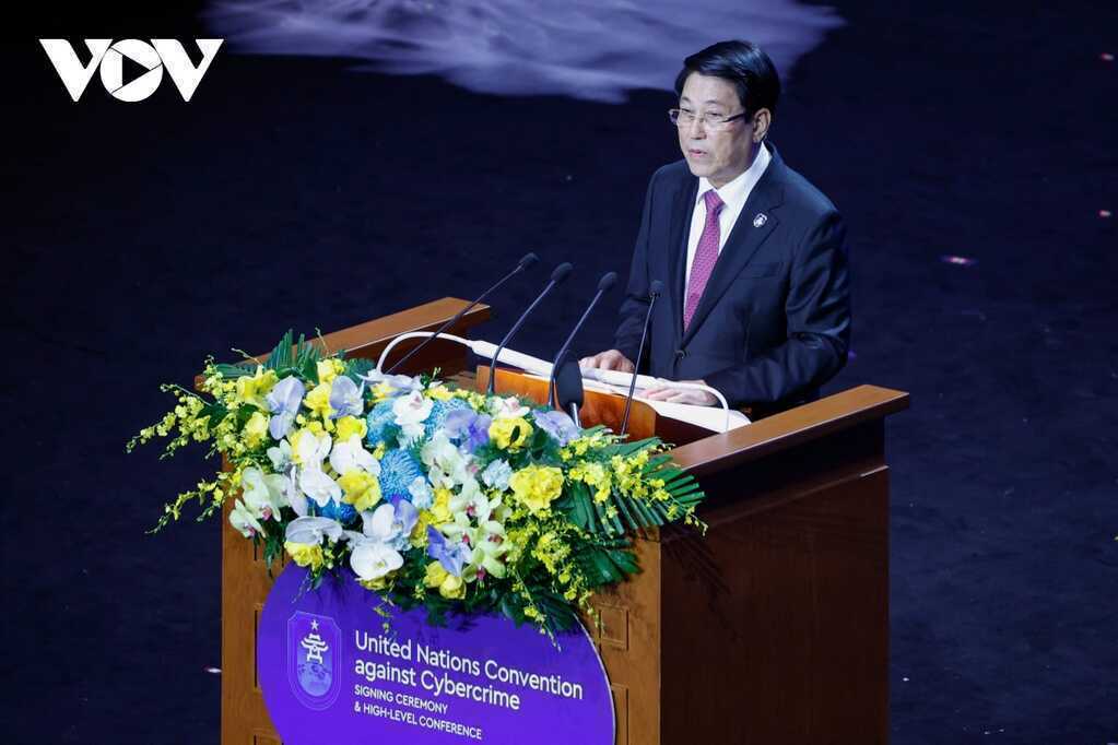 Toàn cảnh Lễ mở ký Công ước Hà Nội về chống tội phạm mạng- Ảnh 3. Toàn cảnh Lễ mở ký Công ước Hà Nội về chống tội phạm mạng- Ảnh 3.