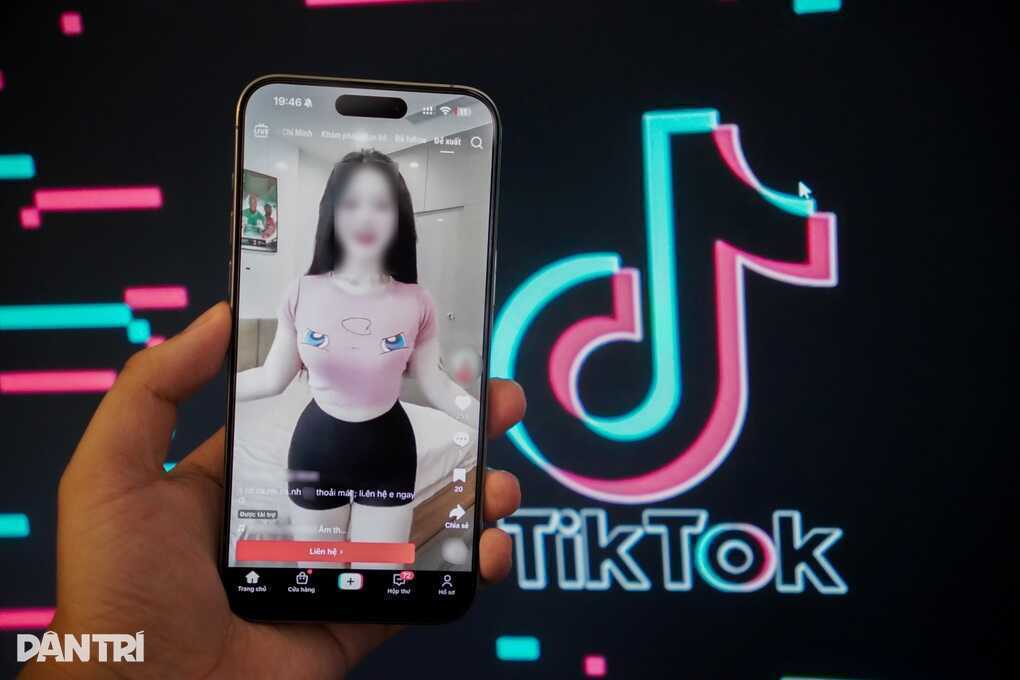 Quảng cáo bán dâm tràn lan trên TikTok - 2