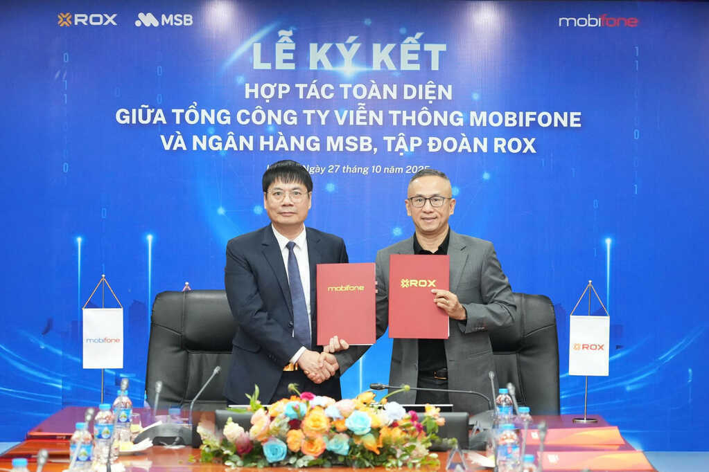 MobiFone và ROX Group hợp tác chiến lược, thúc đẩy chuyển đổi số toàn diện