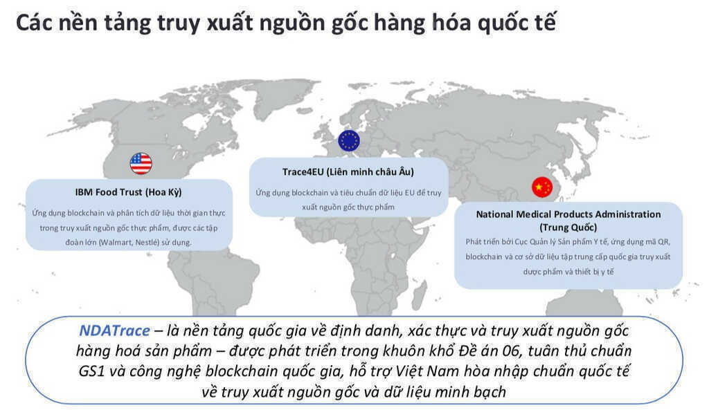 ‘Xương sống dữ liệu’ giúp hàng Made in Vietnam bước ra thế giới bằng hộ chiếu số