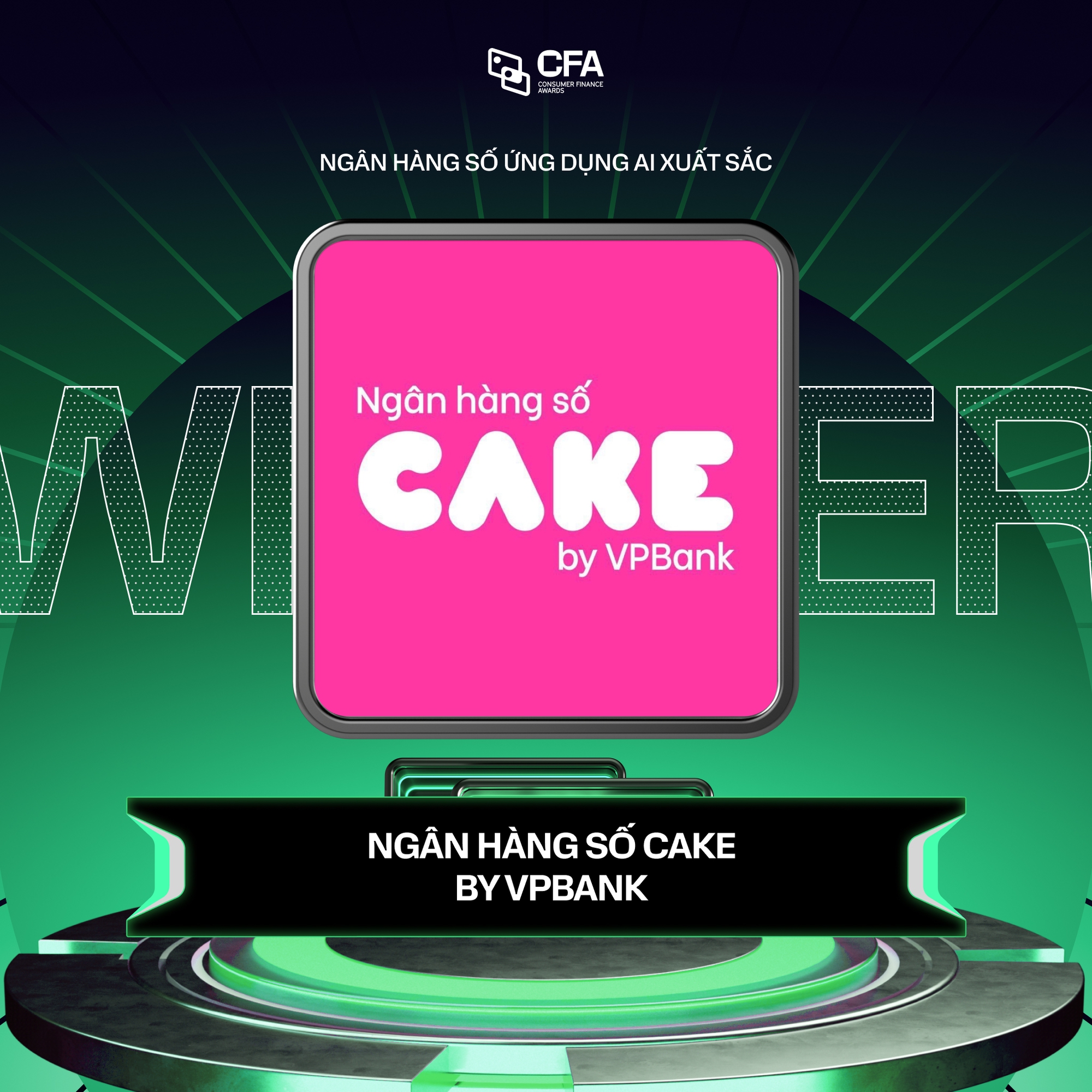 Ngân hàng số ứng dụng AI xuất sắc tại Better Choice Awards 2025: Cake by VPBank đứng đầu