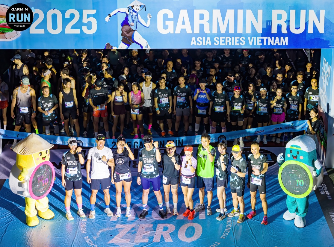 Garmin Run Vietnam 2025: Dấu ấn từ cộng đồng runner trẻ và hành trình kiến tạo bền vững