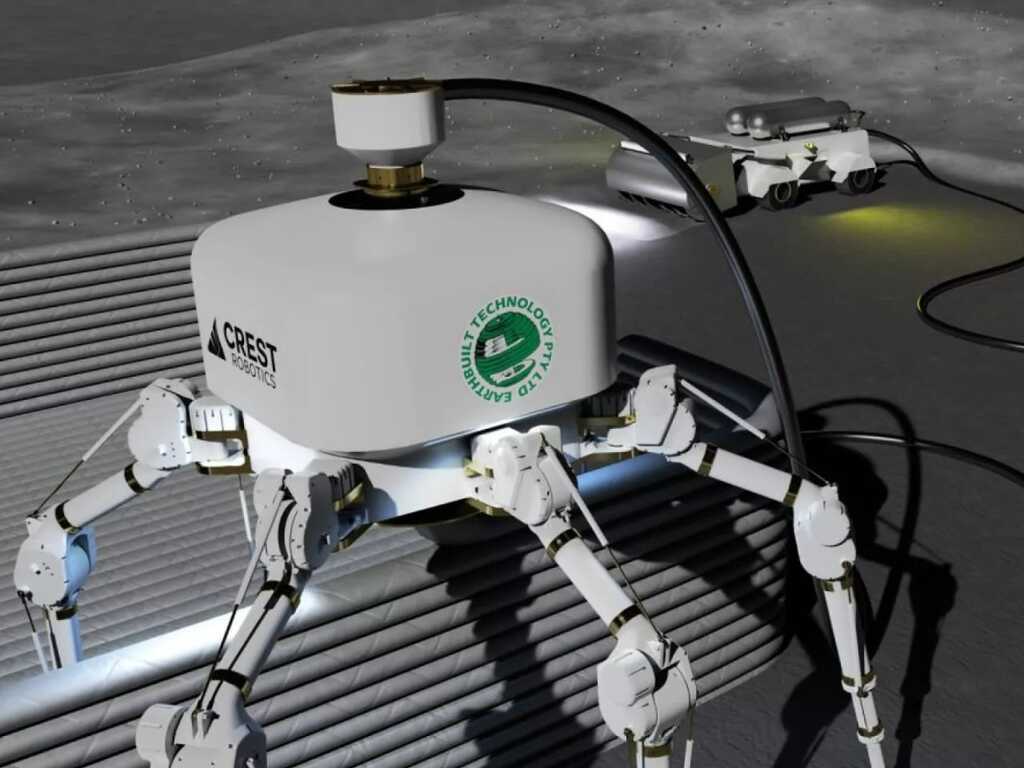 Robot 'Charlotte' in 3D ngôi nhà chỉ trong một đêm, mở ra kỷ nguyên xây dựng trên Mặt Trăng- Ảnh 4. Robot 'Charlotte' in 3D ngôi nhà chỉ trong một đêm, mở ra kỷ nguyên xây dựng trên Mặt Trăng- Ảnh 4.