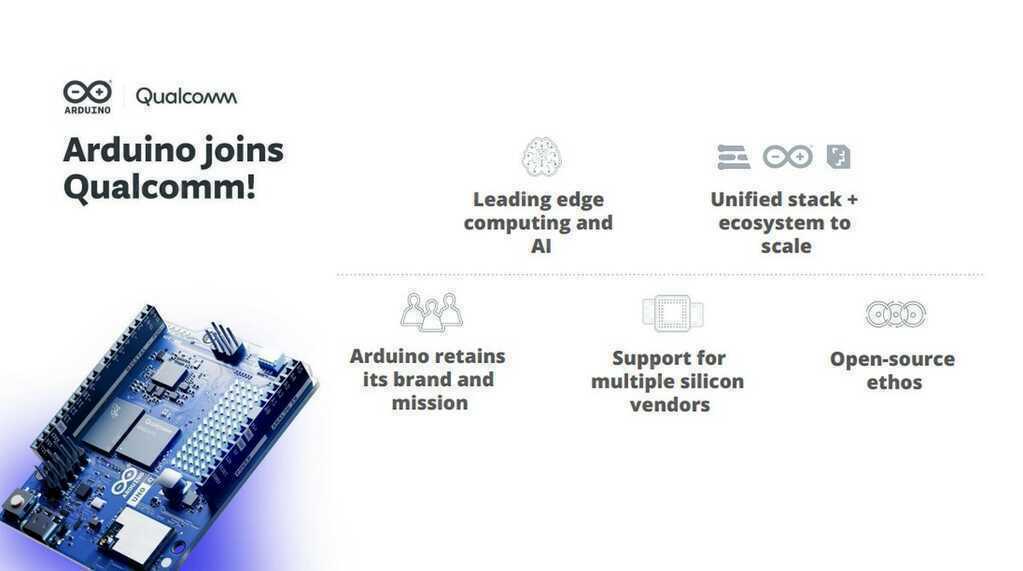 Qualcomm thâu tóm công ty sản xuất mạch điều khiển mã nguồn mở Arduino