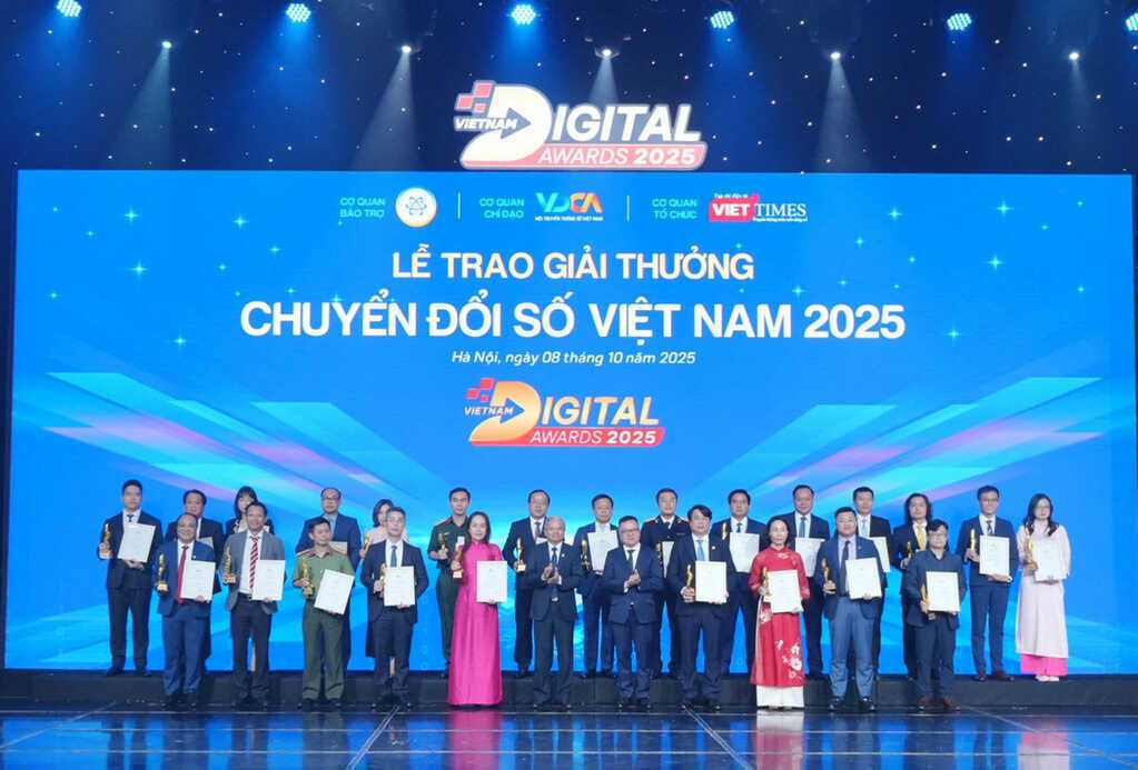 VDA: Tôn vinh 48 cơ quan, doanh nghiệp, cá nhân xuất sắc chuyển đổi số quốc gia