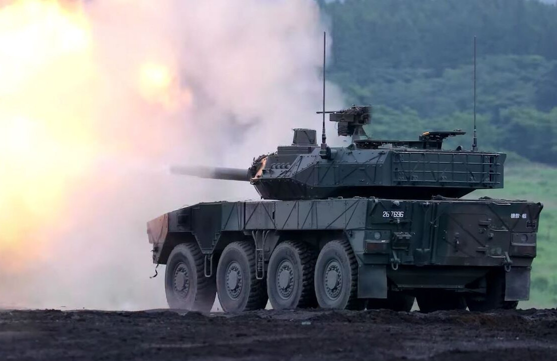 Xe tăng bánh lốp Type 16 MCV với pháo 105mm, tốc độ 100 km/h, công nghệ đỉnh cao