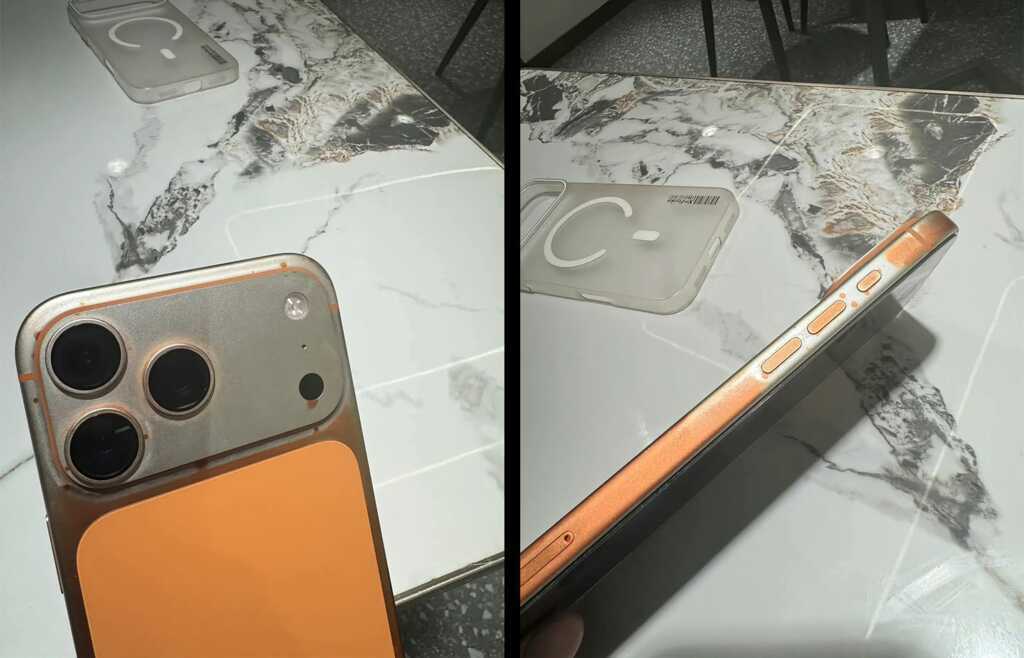 iPhone 17 Pro Max bay màu thê thảm, ‘xoá sổ’ lớp sơn cam vũ trụ vì khăn ướt?