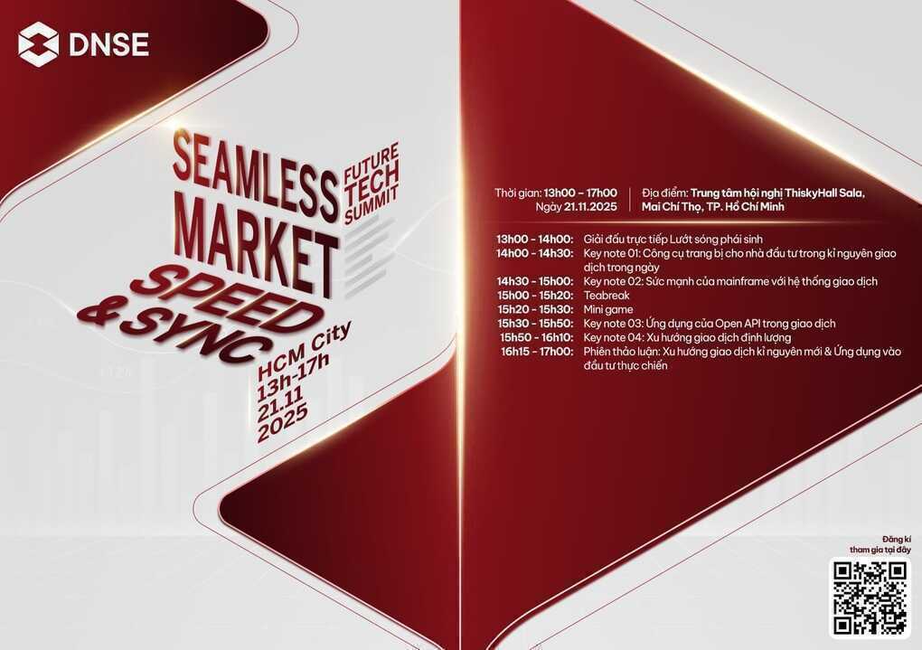 DNSE tổ chức sự kiện công nghệ DNSE Future Tech Summit - 2