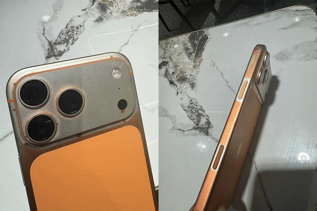 Người dùng phản ánh iPhone 17 Pro Max “bay màu” khi lau bằng khăn ướt - 1