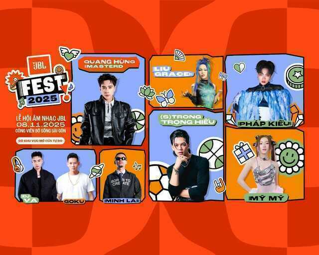 Đếm ngược đến JBL Fest 2025: Đại tiệc thanh âm bùng nổ – Vé đang được săn lùng!