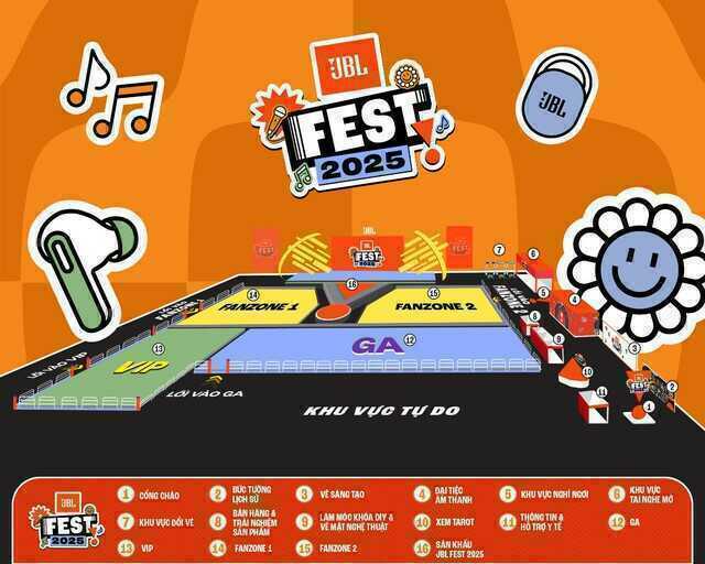Đếm ngược đến JBL Fest 2025: Đại tiệc thanh âm bùng nổ – Vé đang được săn lùng!- Ảnh 2. Đếm ngược đến JBL Fest 2025: Đại tiệc thanh âm bùng nổ – Vé đang được săn lùng!- Ảnh 2.
