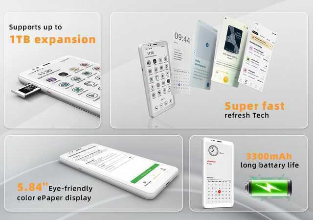 Điện thoại dành cho dân thích đọc sách giá chỉ hơn 6 triệu: Màu trắng cực đẹp, có 4G, pin trâu- Ảnh 3. Điện thoại dành cho dân thích đọc sách giá chỉ hơn 6 triệu: Màu trắng cực đẹp, có 4G, pin trâu- Ảnh 3.