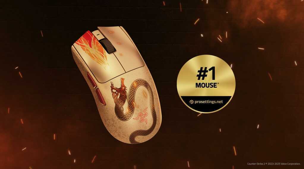 Razer "triệu hồi" Dragon Lore từ Counter-Strike 2 ra đời thực – khi skin huyền thoại hóa thân thành gaming gear trên bàn của bạn- Ảnh 4. Razer "triệu hồi" Dragon Lore từ Counter-Strike 2 ra đời thực – khi skin huyền thoại hóa thân thành gaming gear trên bàn của bạn- Ảnh 4.