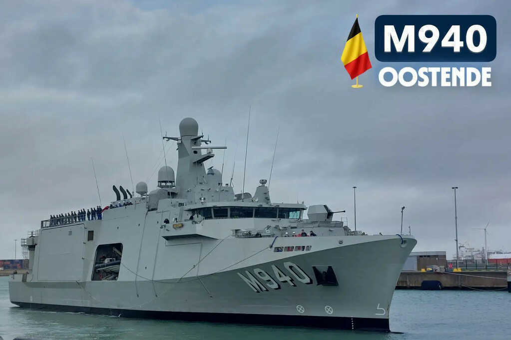 Bí mật công nghệ ‘tàu mẹ drone’ BNS Oostende: Quét sạch mìn gấp 10 lần, không rủi ro