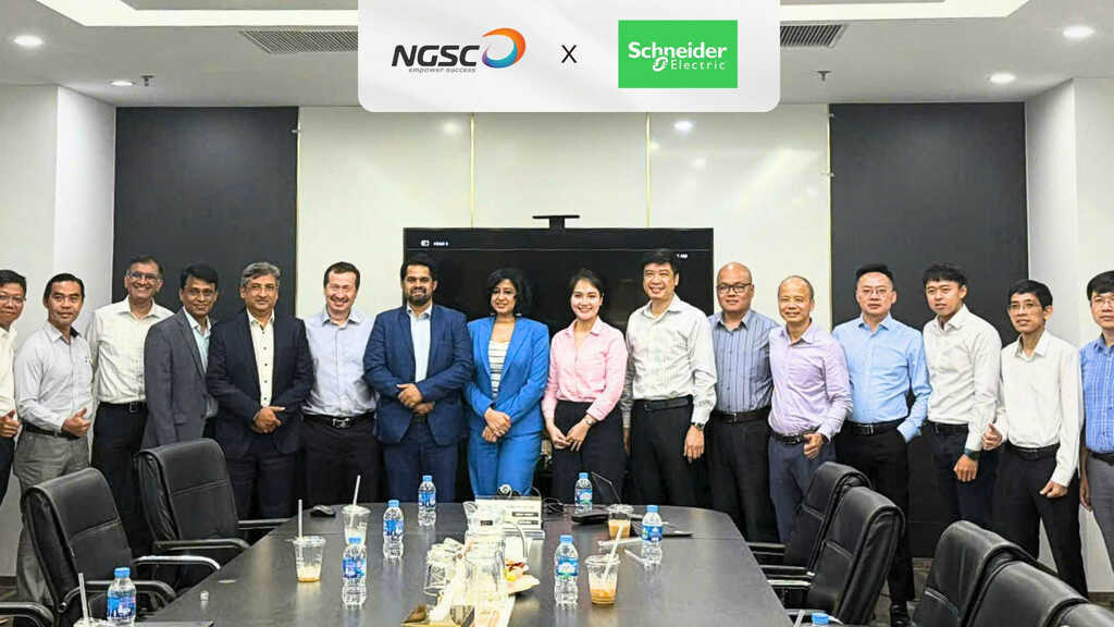 NGSC và Schneider Electric hợp tác chiến lược thúc đẩy chuyển đổi số
