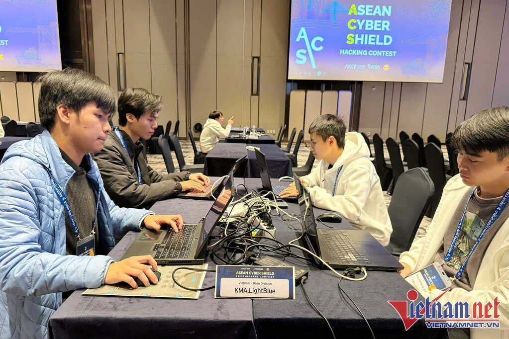 Sinh viên Việt Nam dẫn đầu cuộc thi an ninh mạng ASEAN Cyber ​​Shield 2025