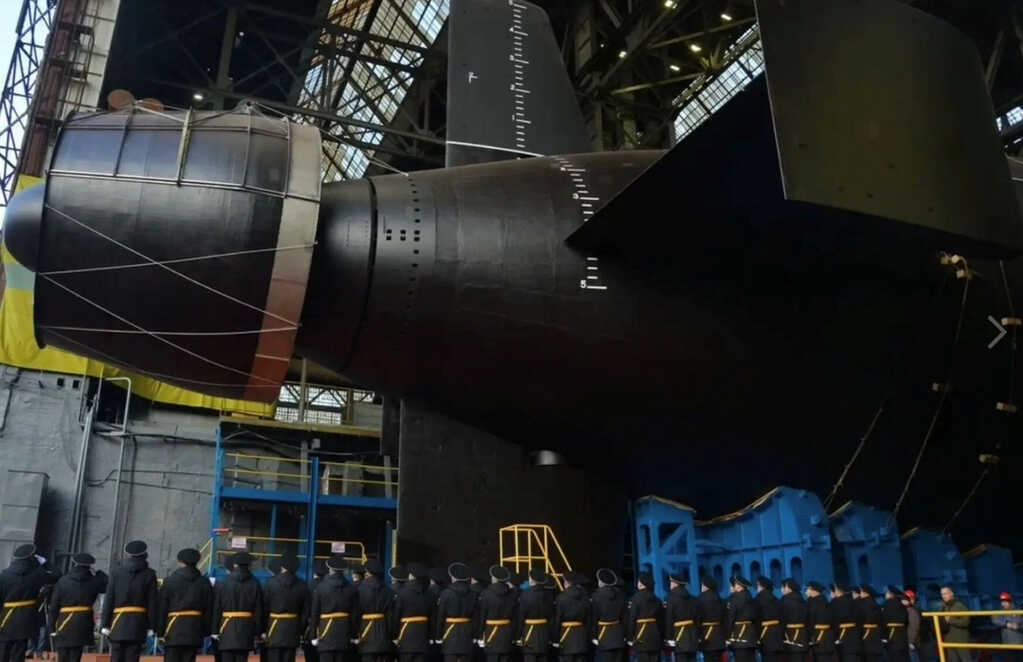 Nga tung 'siêu tàu ngầm' Khabarovsk mang ngư lôi hạt nhân Poseidon tương đương 100 quả bom nguyên tử