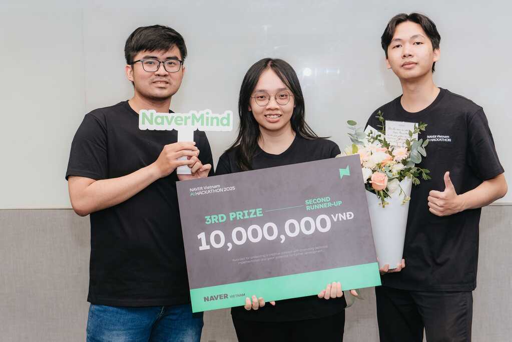 NAVER VIETNAM AI Hackathon 2025: Giải pháp định hướng nội dung số cho trẻ em lên ngôi, mở đường cho thế hệ kỹ sư trẻ Việt bước vào dự án toàn cầu- Ảnh 4.