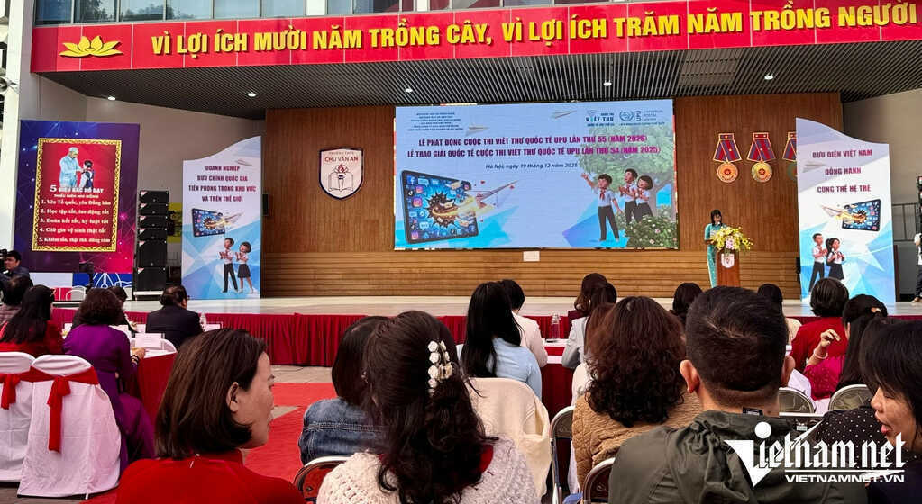 Viết thư UPU lần thứ 55 bàn về sự kết nối của con người trong thế giới số