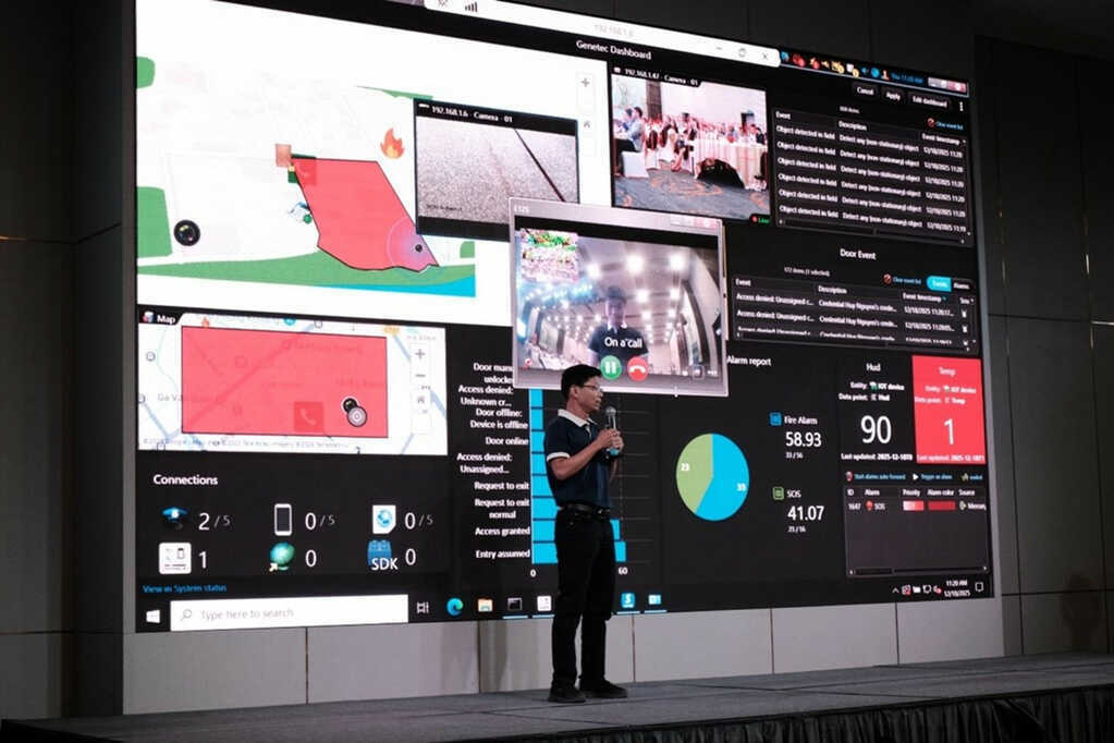 SMT Việt Nam giới thiệu mô hình Trung tâm Điều hành An ninh thông minh