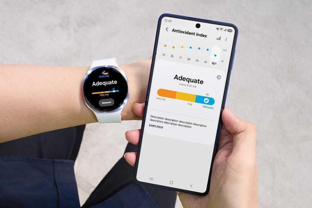 Công nghệ theo dõi dinh dưỡng của Samsung dành cho Galaxy Watch