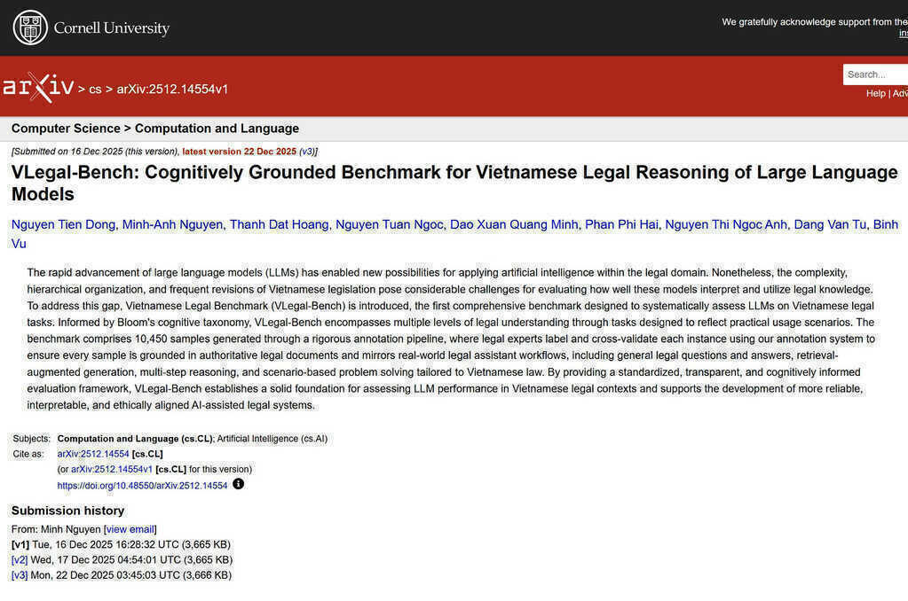 Bước tiến của CMC OpenAI trong phát triển mô hình AI pháp lý tiếng Việt