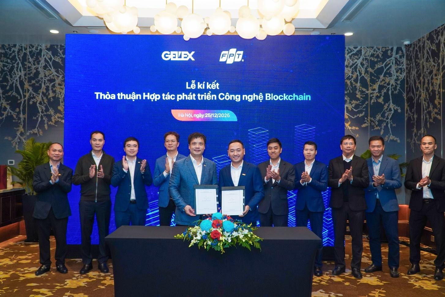 FPT và GELEX hợp tác chiến lược phát triển công nghệ Blockchain