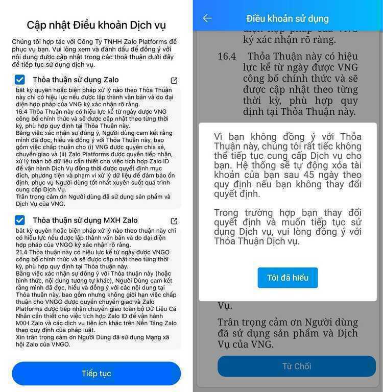 Zalo cập nhật điều khoản, Hiếu PC nói không ứng dụng nào an toàn tuyệt đối
