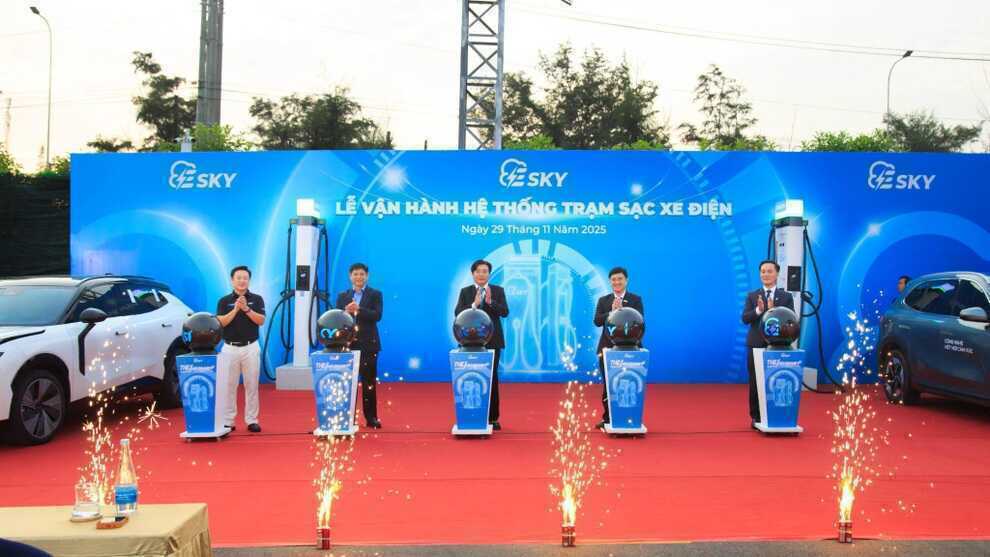 ESKY CORP ra mắt hệ thống trạm sạc nhanh toàn diện trên toàn quốc - 1
