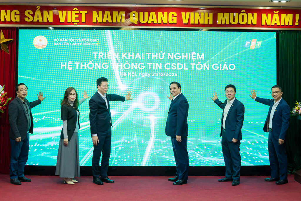 Ảnh 1   Bộ Dân tộc & Tôn giáo công bố triển khai thử nghiệm Hệ thống thông tin CSDL Tôn giáo với sự đồng hành của FPT.jpg