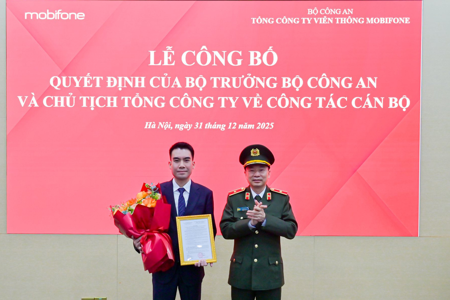 Ông Trần Đức Thành được giao quyền Tổng Giám đốc MobiFone