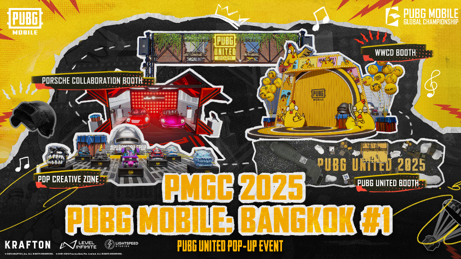 Giải vô địch game thế giới PUBG MOBILE sẽ diễn ra tại Bangkok