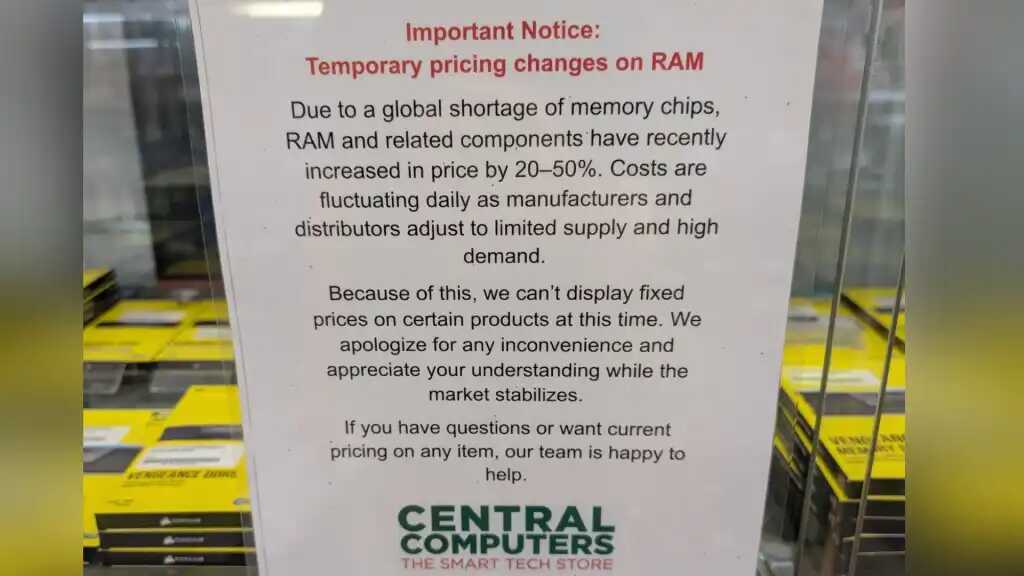 Giá RAM tăng nhanh hơn vàng, thị trường chip rơi vào hỗn loạn