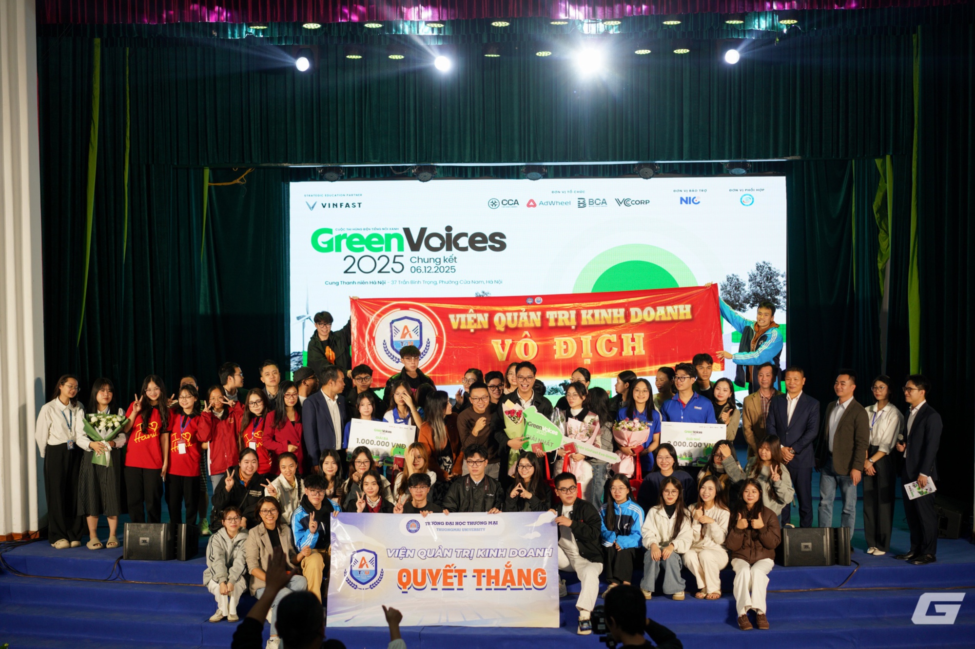 Green Voices 2025 gọi tên người thắng cuộc: Đội Quán quân biến khác biệt trong tư duy thành tiếng nói chung, tự hào vì đã được lắng nghe