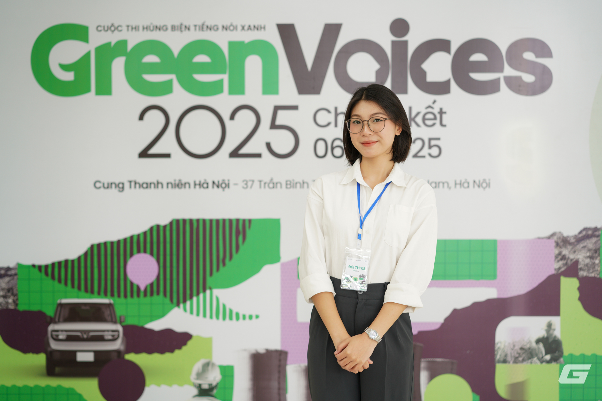 Trần Thùy Dương từ Học viện Ngân Hàng: Hành trình bước vào chung kết Green Voices 2025 dù không phải Quán quân vòng loại
