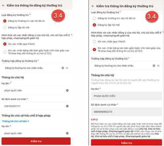 Hướng dẫn đăng ký tạm trú trên VNeID để tránh bị phạt tiền từ 15/12/2025