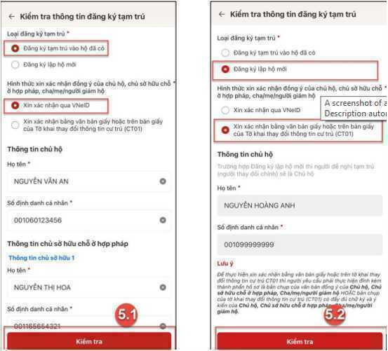 Hướng dẫn đăng ký tạm trú trên VNeID để tránh bị phạt tiền từ 15/12/2025