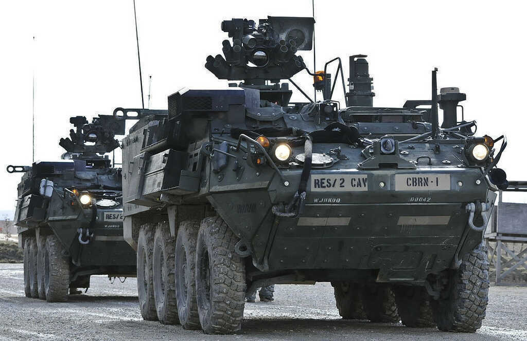 Xe bọc thép Stryker tích hợp nhiều công nghệ 'khủng', hạ drone trong tích tắc