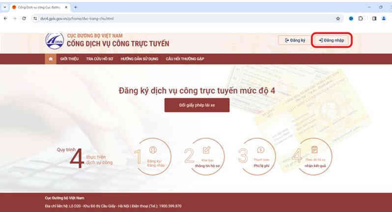 Huong dan doi giay phep lai xe truc tuyen 1.jpg
