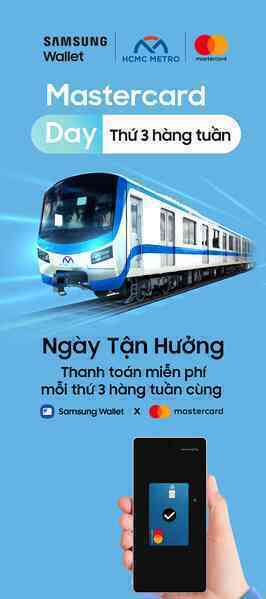 Thanh toán vé metro nhanh gọn với Samsung Wallet