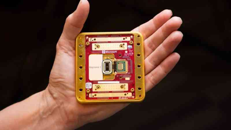 Microsoft phát minh loại vật liệu mới trong chip lượng tử